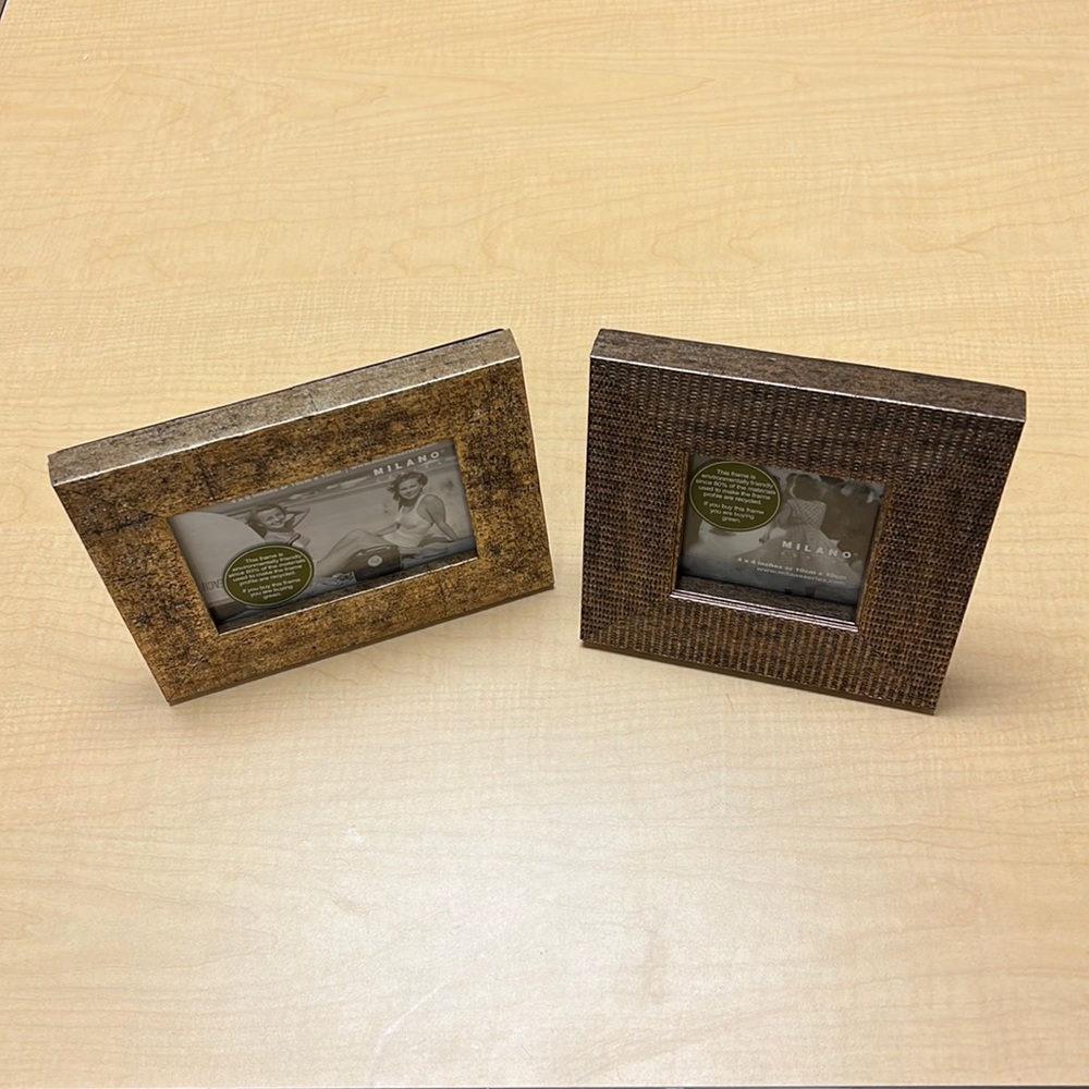 Milano‎ Series picture frames, set of two